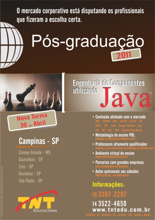 Pós-Graduação Java 2011 - 8a. edição